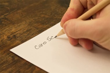 Risultati immagini per scrivere una lettera